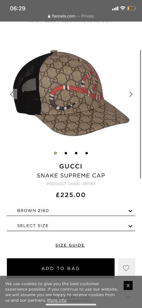 gucci cap flannels